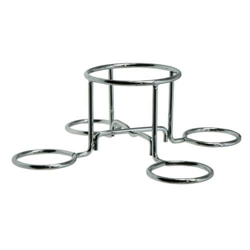 Mr BBQ Beer Can Chicken Roaster Chrome 06126Y Perspective: front