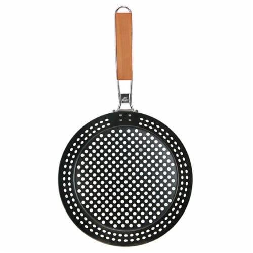 Mr. Bar-B-Q Non-Stick Skillet With Removable Handle Perspective: front