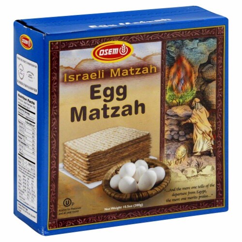 Osem Egg Matzah Perspective: front
