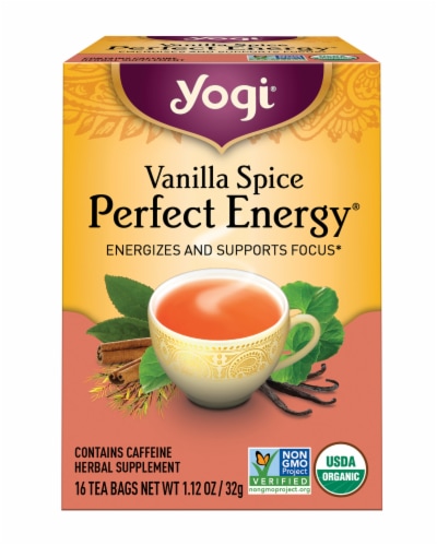 Yogi Vanilla Spice Perfect Energy Black Tea Bags