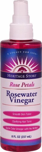 Heritage Store® Rose Water Rose Petal Vinegar Spray Perspective: front