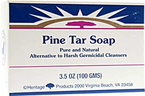 Htgprd Pine Tar Soap Perspective: front