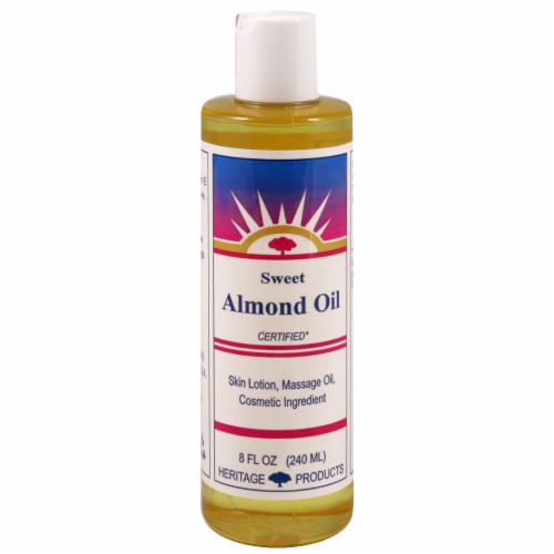 Heritage Sweet Almond Oil Perspective: front