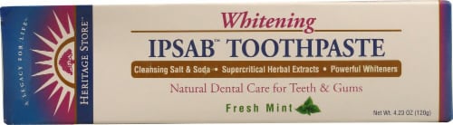 Heritage Products Ipsab Whitening Toothpaste Perspective: front