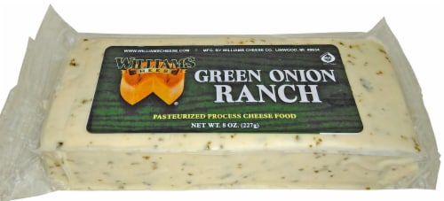Williams Green Onion Ranch Block Cheese Perspective: front