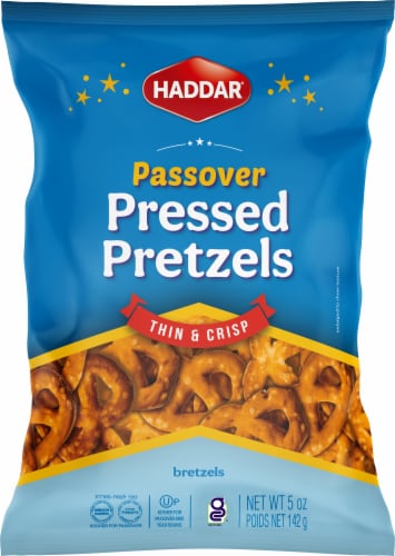 Haddar® Passover Pressed Pretzels Perspective: front