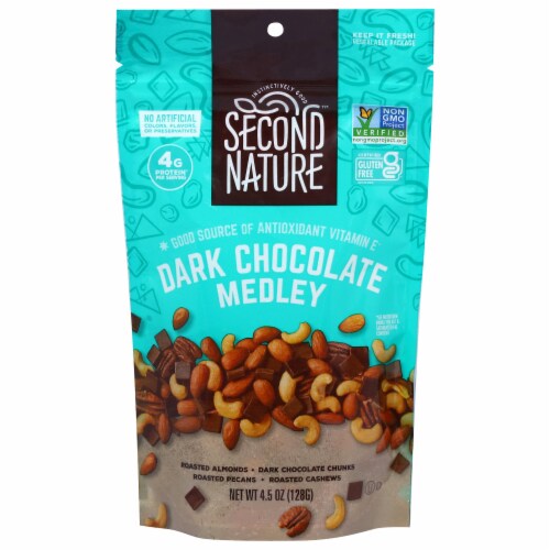 Second Nature™ Gluten Free Dark Chocolate Medley Trail Mix Perspective: front