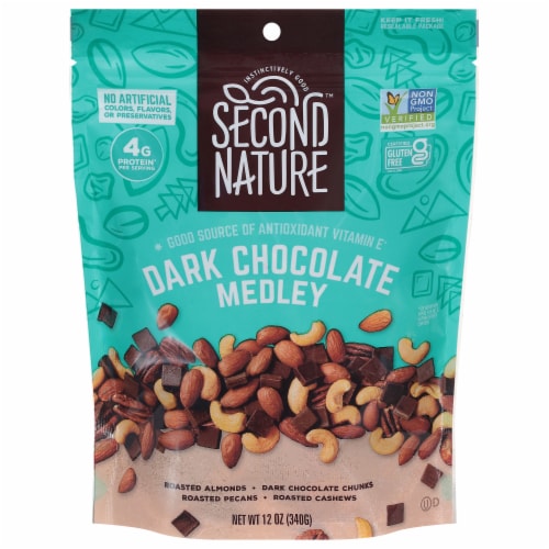 Second Nature™ Gluten Free Dark Chocolate Medley Mix Perspective: front