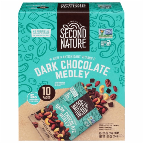 Second Nature® Gluten Free Dark Chocolate Medley Mix Packs Perspective: front