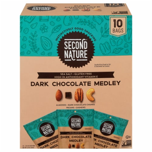 Second Nature™ Gluten Free Dark Chocolate Medley Mix Packs Perspective: front