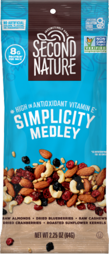 Second Nature Gluten-Free Simplicity Medley Trail Mix Perspective: front