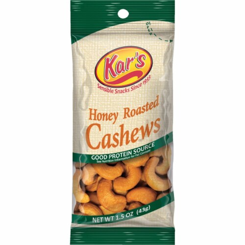 Kar S 1 5 Oz Honey Cashew Nuts 19 Pack Of 12 1 5 Oz Fred Meyer