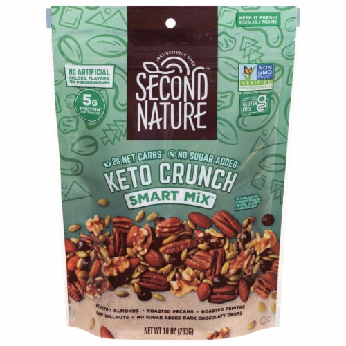 Second Nature™ Keto Crunch Smart Mix™ Trail Mix Perspective: front