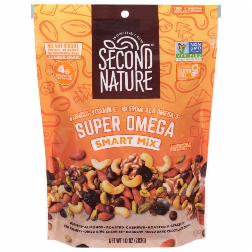 Second Nature Super Omega Smart Nut Mix Perspective: front