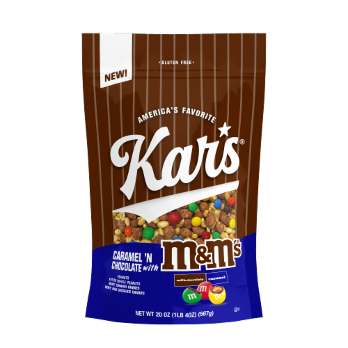 Kar's® M&M's Caramel n' Chocolate Trail Mix Perspective: front