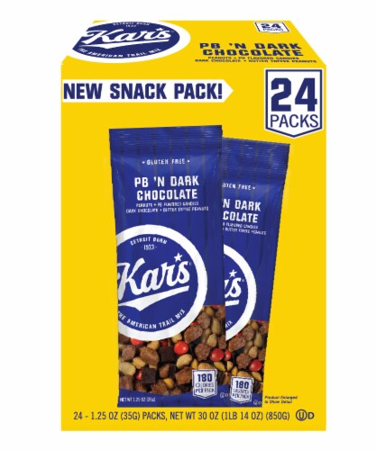 Kar's® PB 'N Dark Chocolate Snack Packs Perspective: front