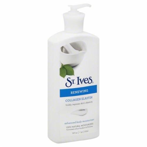 St. Ives Renewing Collagen Elastin Advanced Body Moisturizer Perspective: front