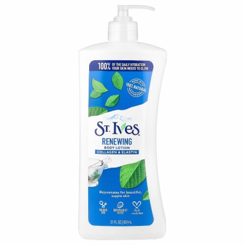 St. Ives Renewing Collagen & Elastin Body Lotion Perspective: front