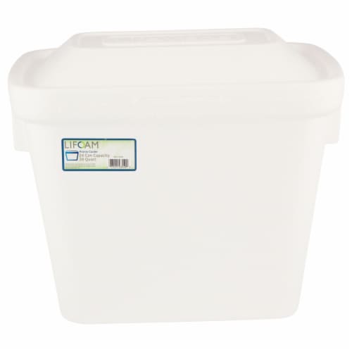 Lifoam White Styrofoam Ice Chest Perspective: front