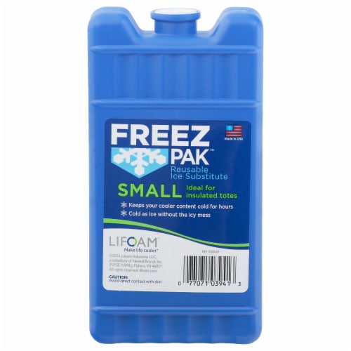 Lifoam Freez Pak Blue Cooler Ice Pack Perspective: front