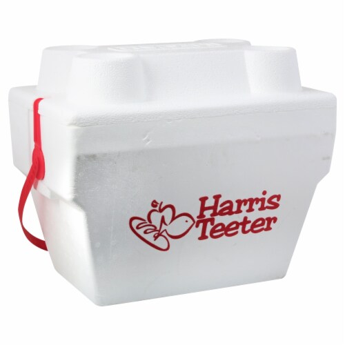 White Large Plastic Storage Bin, 1 - Harris Teeter