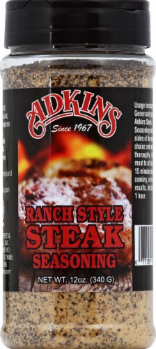 Adkins Ranch Style Steak Seasoning Perspective: front