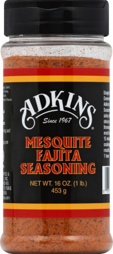Adkins Mesquite Fajita Seasoning Perspective: front