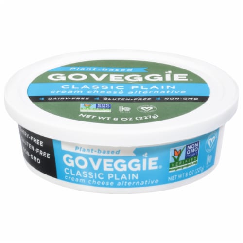 go veggie plain cream cheese