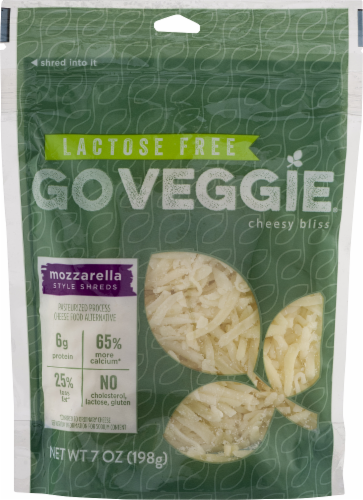 Goveggie Mozzarella Style Shreds Perspective: front