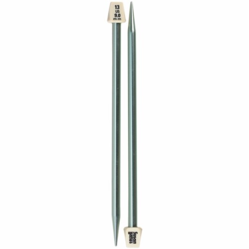 Susan Bates Silvalume Single Point Knitting Needles 14 -Size 13/9mm Perspective: front