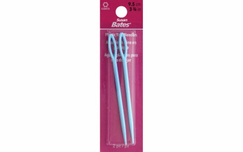 Susan Bates Plastic Yarn Needles-3.75 2/Pkg, 1 count - Smith's Food and Drug