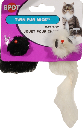 Spot Twin Plush Mice Rattle Cat Toys, 1 ct - Fry's Food Stores