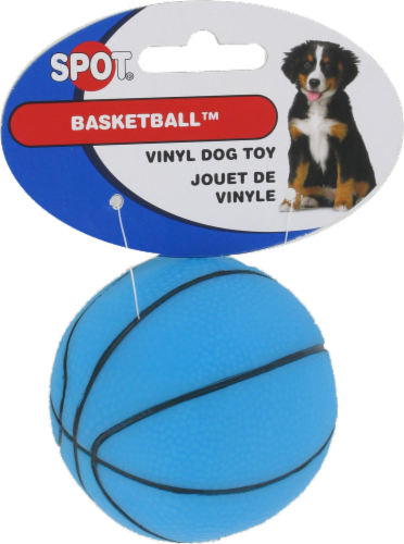 Spot Small Basketball Dog Toy Perspective: front