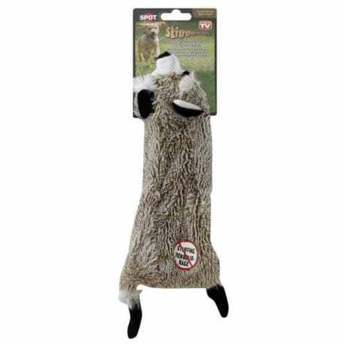 Spot Ethical Skinneeez Plush Raccoon Toy Perspective: front