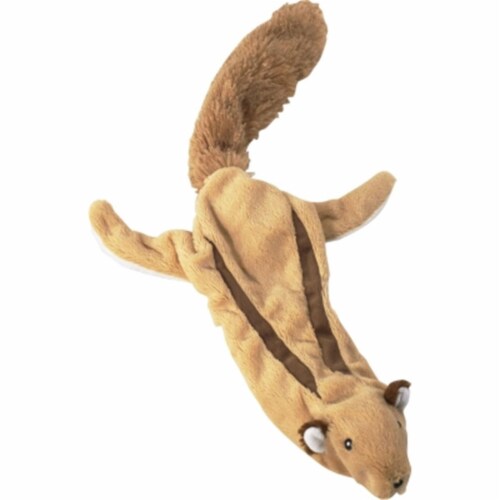 Ethical Products Plush Skinneeez Flying Squirrel Chew Toy 14 in Mariano s