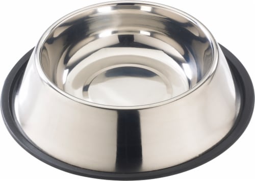 Spot Stainless Steel Pet Dish Perspective: front