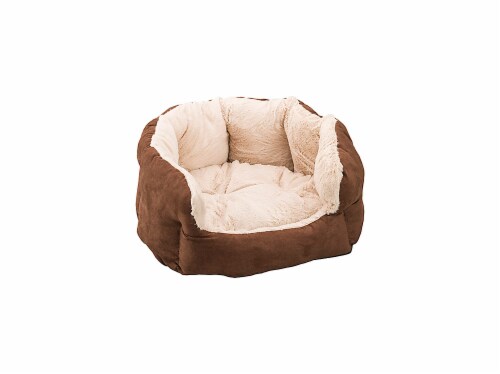 Sleep Zone Reversible Cushion Pet Bed Perspective: front