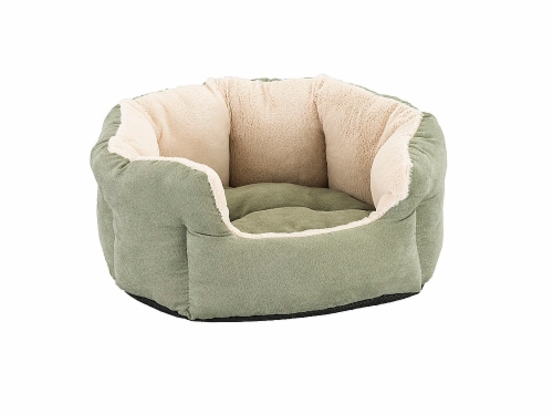 Sleep Zone Reversible Sage Coushin Perspective: front