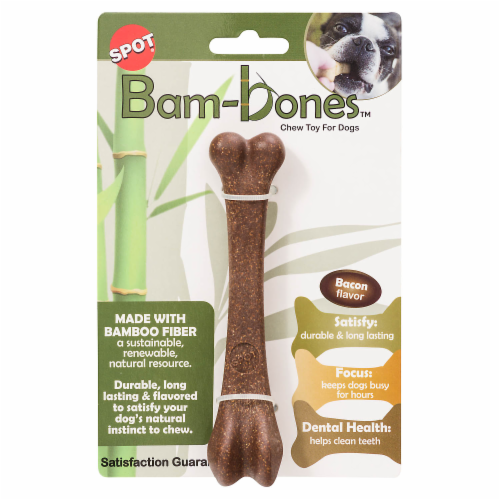 Ethical Products EP54317 5.75 in. Bambone Bone Bacon Perspective: front
