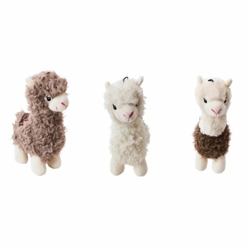 Spot Products 77501 10 in. Yo Llama Plush Dog Toy, Assorted Color Perspective: front