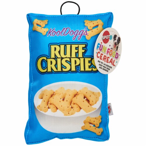 Spot Fun Food Ruff Crispies Dog Toy Perspective: front