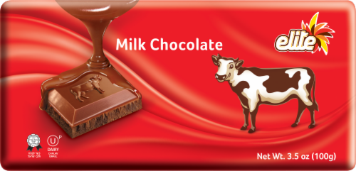 Elite Milk Chocolate Bar Perspective: front