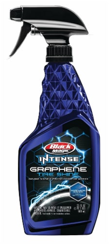 Black Magic Intense Graphene Tire Shine Spray Perspective: front