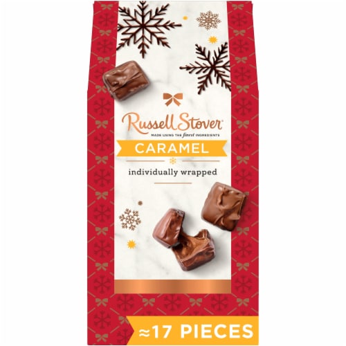 Russell Stover Caramel Milk Chocolate Holiday Box, 8.3 oz Foods Co.