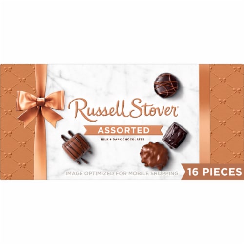 RUSSELL STOVER Assorted Milk & Dark Chocolate Gift Box