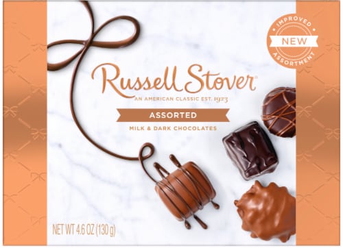 Russell Stover® Assorted Milk & Dark Chocolates Perspective: front