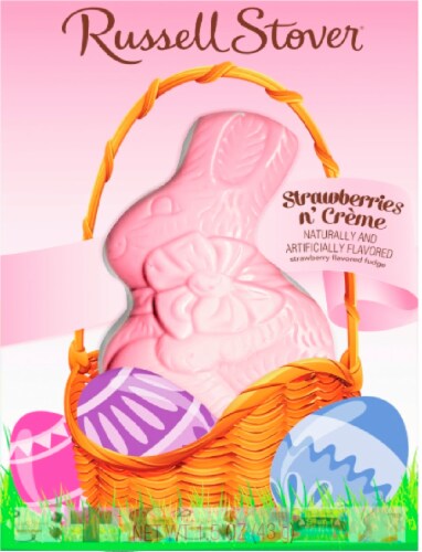 Russell Stover Strawberries n' Creme Flavored Fudge Rabbit, 1.5 oz - Kroger