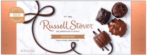 Russell Stover Assorted Milk & Dark Chocolates Perspective: front