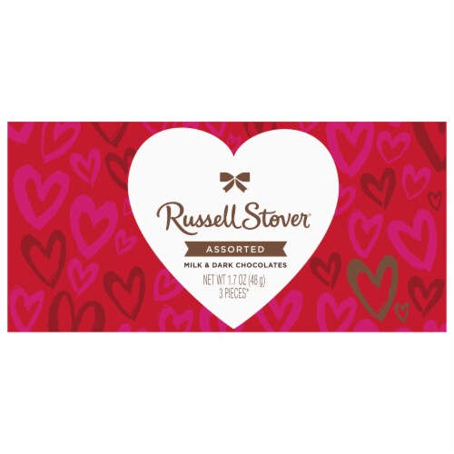 Russell Stover® Assorted Chocolate Valentine's Day Box Perspective: front