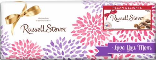 Russell Stover Pecan Delights (Love You Mom) Perspective: front